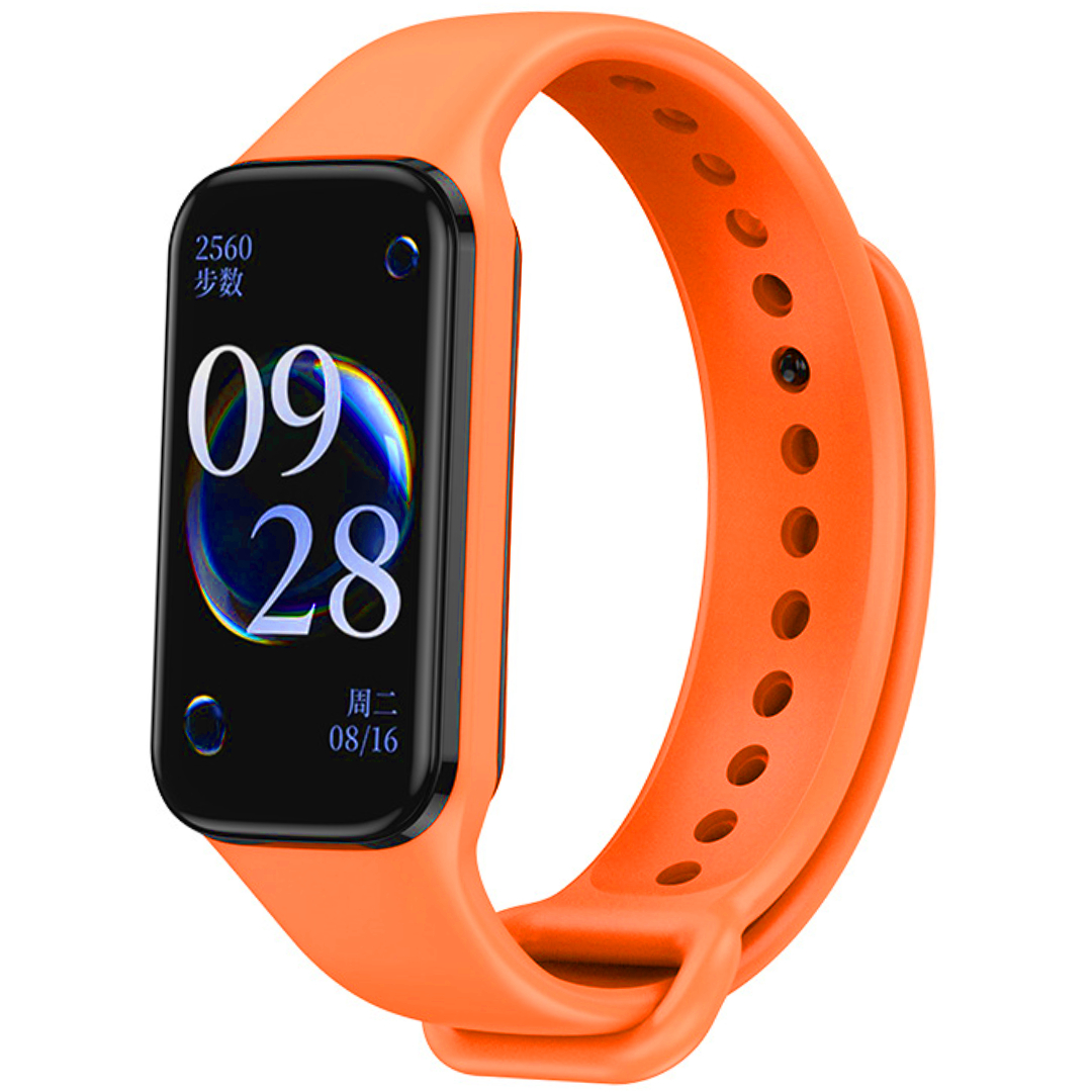 Ремінець силіконовий MRK для Mi Smart Band 8 Active / Redmi Smart Band 2 Помаранчевий – фото, відгуки, характеристики в інтернет-магазині MoreKitov від продавця: MRK МРК| Купити в Україні: Києві, Харкові, Львові