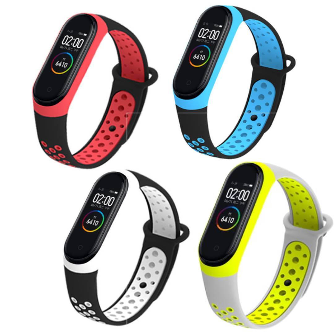 Комплект ремінців Nike style NewDesign для фітнес-браслету Xiaomi Mi Band 3/4 Nike Style New Design Quadro 4 ремінця – фото, відгуки, характеристики в інтернет-магазині MoreKitov від продавця: MRK МРК| Купити в Україні: Києві, Харкові, Львові Комплект ремінців Nike style NewDesign для фітнес-браслету Xiaomi Mi Band 3/4 Nike Style New Design Quadro 4 ремінця – фото, відгуки, характеристики в інтернет-магазині MoreKitov від продавця: MRK МРК| Купити в Україні: Києві, Харкові, Львові