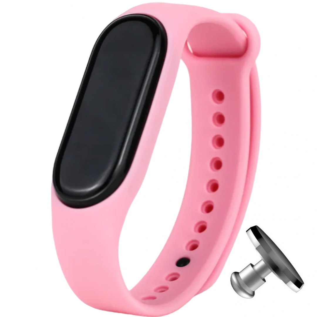 Силіконовий ремінець MRK для фітнес браслета Xiaomi Mi Band 4/3 рожевий (37) – фото, відгуки, характеристики в інтернет-магазині MoreKitov від продавця: MRK МРК| Купити в Україні: Києві, Харкові, Львові