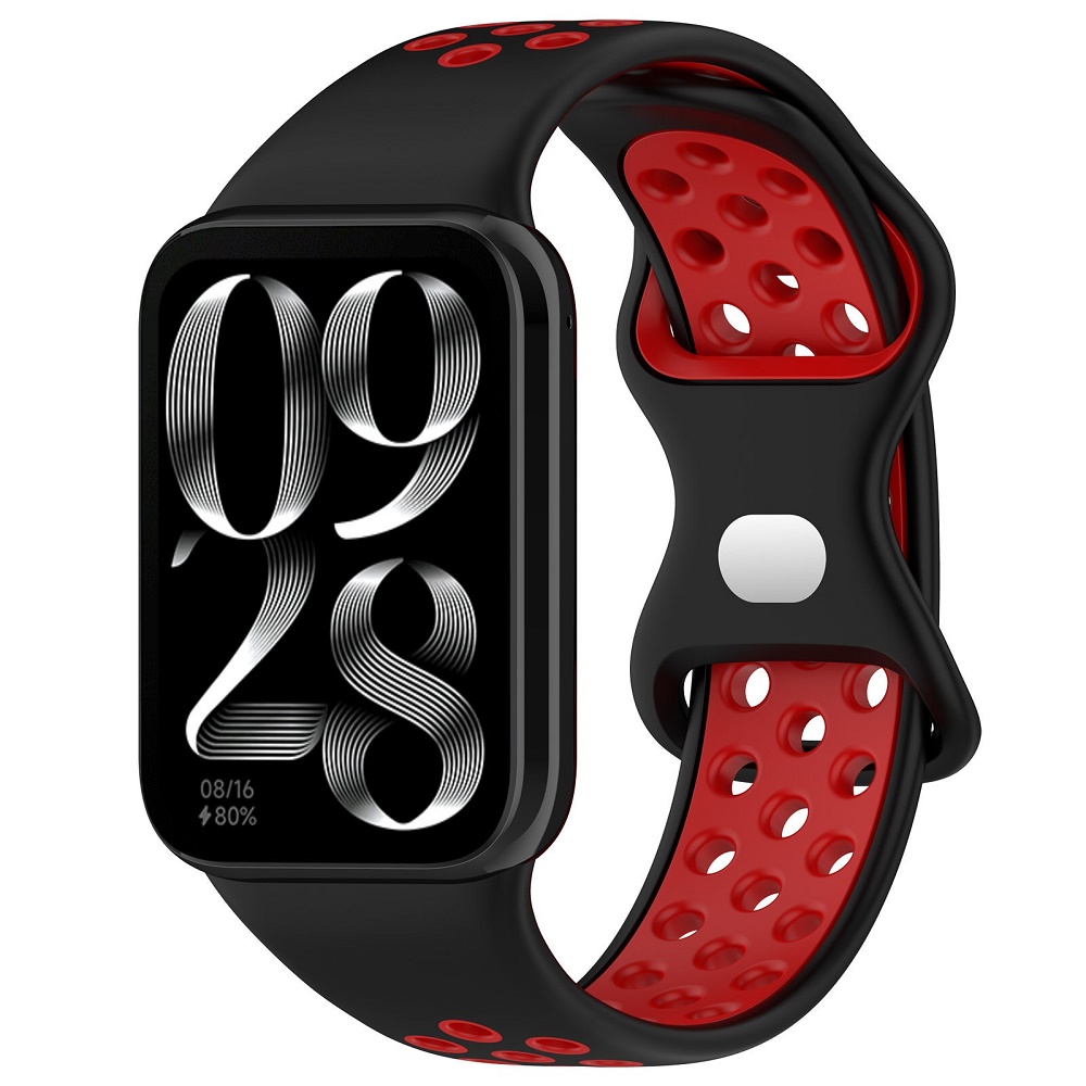 Силіконовий ремінець Sport Style MRK для Mi Band 8 Pro/Xiaomi Redmi Watch 4 з металевою застібкою Чорний з червоним + металеве кріплення – фото, відгуки, характеристики в інтернет-магазині MoreKitov від продавця: MRK МРК| Купити в Україні: Києві, Харкові, Львові Силіконовий ремінець Sport Style MRK для Mi Band 8 Pro/Xiaomi Redmi Watch 4 з металевою застібкою Чорний з червоним + металеве кріплення – фото, відгуки, характеристики в інтернет-магазині MoreKitov від продавця: MRK МРК| Купити в Україні: Києві, Харкові, Львові