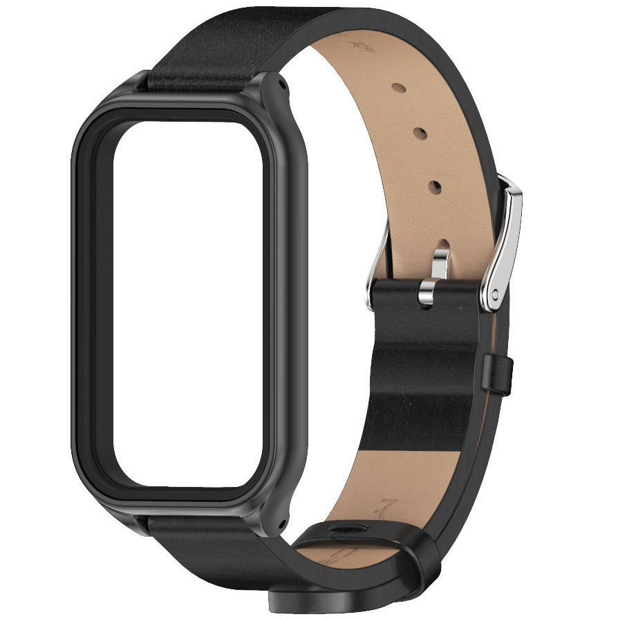 Шкіряний ремінець Mi Jobs з металевою капсулою для Mi Smart Band 8 Active/ Redmi Smart Band 2 чорний – фото, відгуки, характеристики в інтернет-магазині MoreKitov від продавця: MRK МРК| Купити в Україні: Києві, Харкові, Львові