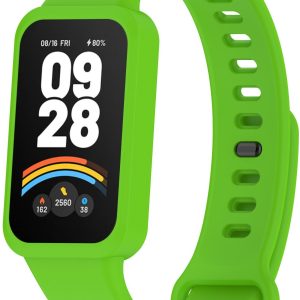 Ремінець силіконовий MRK для фітнес браслета Mi Smart Band 9 Active Lime Green – фото, відгуки, характеристики в інтернет-магазині MoreKitov від продавця: MRK МРК| Купити в Україні: Києві, Харкові, Львові