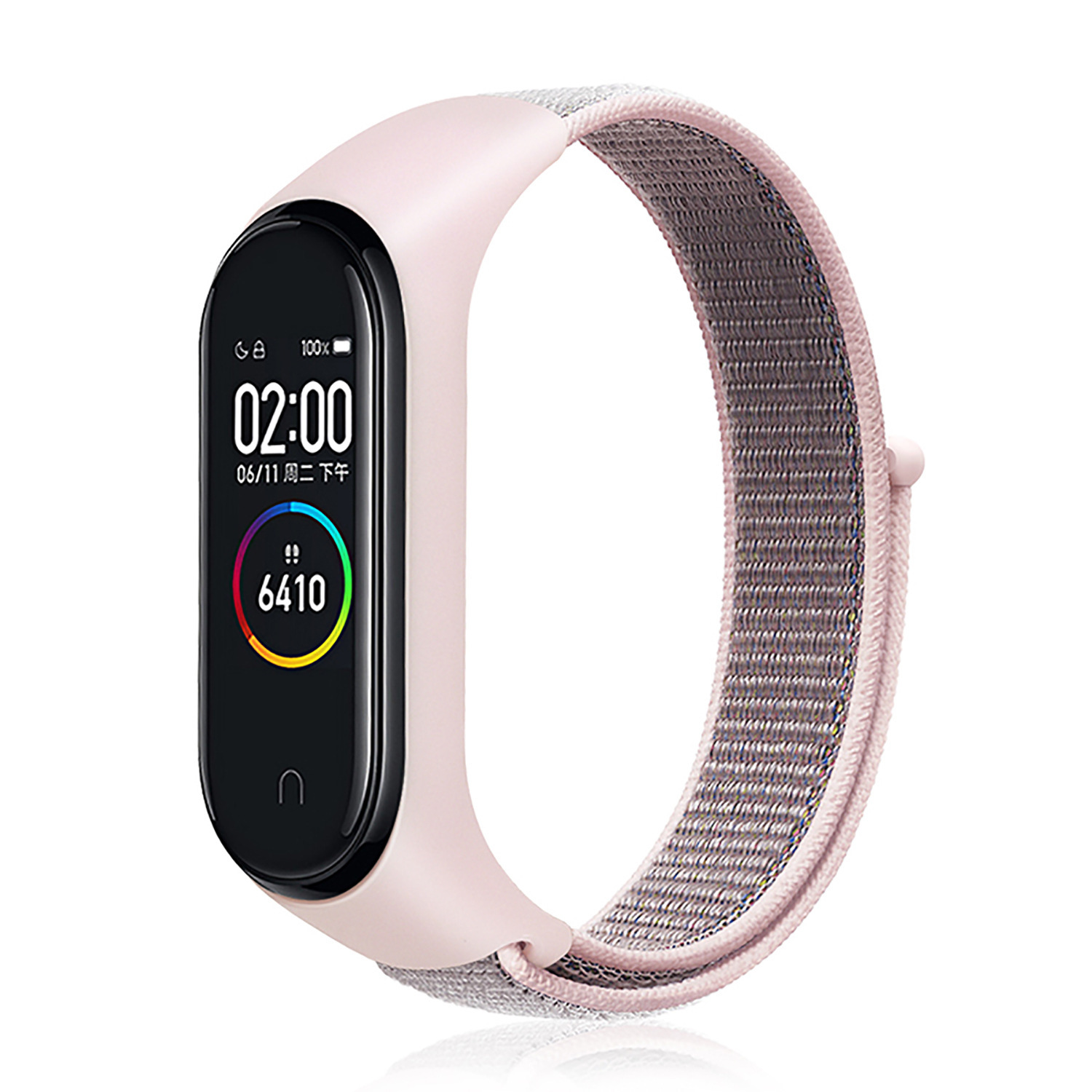 Ремінець нейлоновий MRK для фітнес браслета Xiaomi Mi Band 6/5/4/3 Pink Sand – фото, відгуки, характеристики в інтернет-магазині MoreKitov від продавця: MRK МРК| Купити в Україні: Києві, Харкові, Львові
