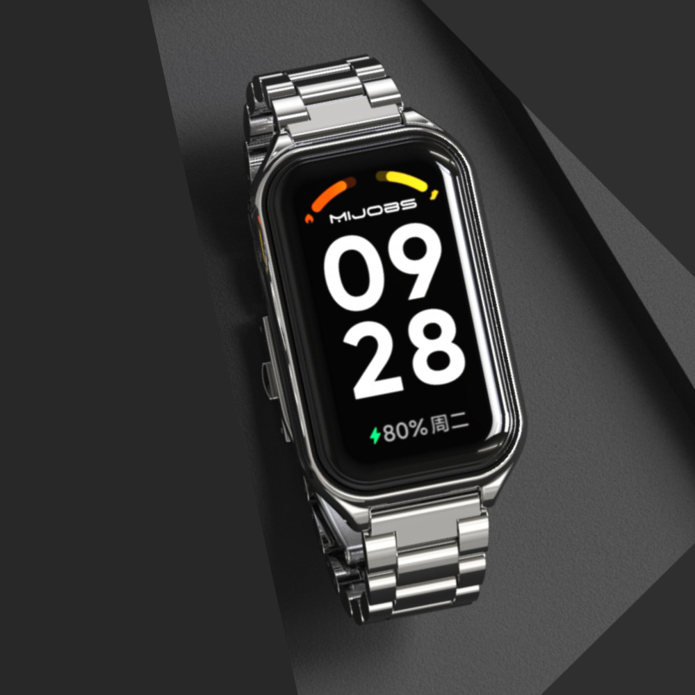Ремінець металевий Mi Jobs Plus для фітнес браслета Mi Smart Band 9 Active Silver – фото, відгуки, характеристики в інтернет-магазині MoreKitov від продавця: MRK МРК| Купити в Україні: Києві, Харкові, Львові 2 Ремінець металевий Mi Jobs Plus для фітнес браслета Mi Smart Band 9 Active Silver – фото, відгуки, характеристики в інтернет-магазині MoreKitov від продавця: MRK МРК| Купити в Україні: Києві, Харкові, Львові 2