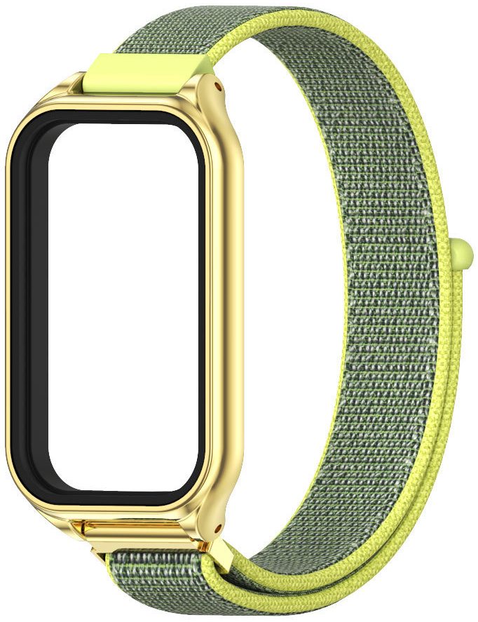 Ремінець нейлоновий Mi Jobs Nylon для фітнес браслета Mi Smart Band 9 Active з металевим корпусом Lime Green and Gold – фото, відгуки, характеристики в інтернет-магазині MoreKitov від продавця: MRK МРК| Купити в Україні: Києві, Харкові, Львові Ремінець нейлоновий Mi Jobs Nylon для фітнес браслета Mi Smart Band 9 Active з металевим корпусом Lime Green and Gold – фото, відгуки, характеристики в інтернет-магазині MoreKitov від продавця: MRK МРК| Купити в Україні: Києві, Харкові, Львові