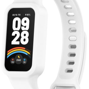 Ремінець силіконовий MRK для фітнес браслета Mi Smart Band 9 Active Білий – фото, відгуки, характеристики в інтернет-магазині MoreKitov від продавця: MRK МРК| Купити в Україні: Києві, Харкові, Львові