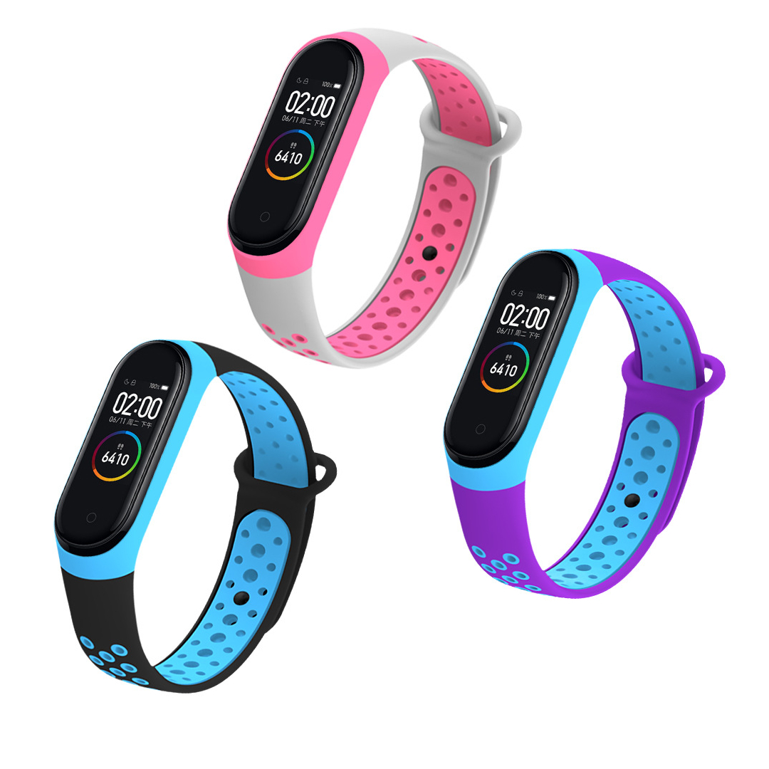 Комплект ремінців Nike style NewDesign для фітнес-браслету Xiaomi Mi Band 3/4 Trio Nike Style NewDesign 02 – фото, відгуки, характеристики в інтернет-магазині MoreKitov від продавця: MRK МРК| Купити в Україні: Києві, Харкові, Львові