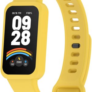 Ремінець силіконовий MRK для фітнес браслета Mi Smart Band 9 Active Yellow – фото, відгуки, характеристики в інтернет-магазині MoreKitov від продавця: MRK МРК| Купити в Україні: Києві, Харкові, Львові