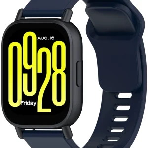 Ремінець силіконовий MRK для смарт-годин Redmi Watch 5 Active / Redmi Watch 5 Lite 22 мм з металевим кріпленням Dark Blue – фото, відгуки, характеристики в інтернет-магазині MoreKitov від продавця: MRK МРК| Купити в Україні: Києві, Харкові, Львові