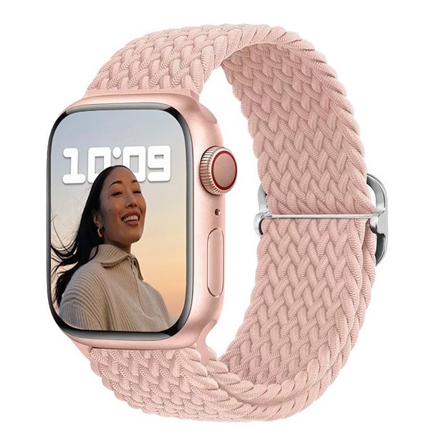 Ремінець нейлоновий MRK Ribbed з металевим регулятором довжини для Apple Watch 42/44/45/49мм Pink Sand – фото, відгуки, характеристики в інтернет-магазині MoreKitov від продавця: MRK МРК| Купити в Україні: Києві, Харкові, Львові