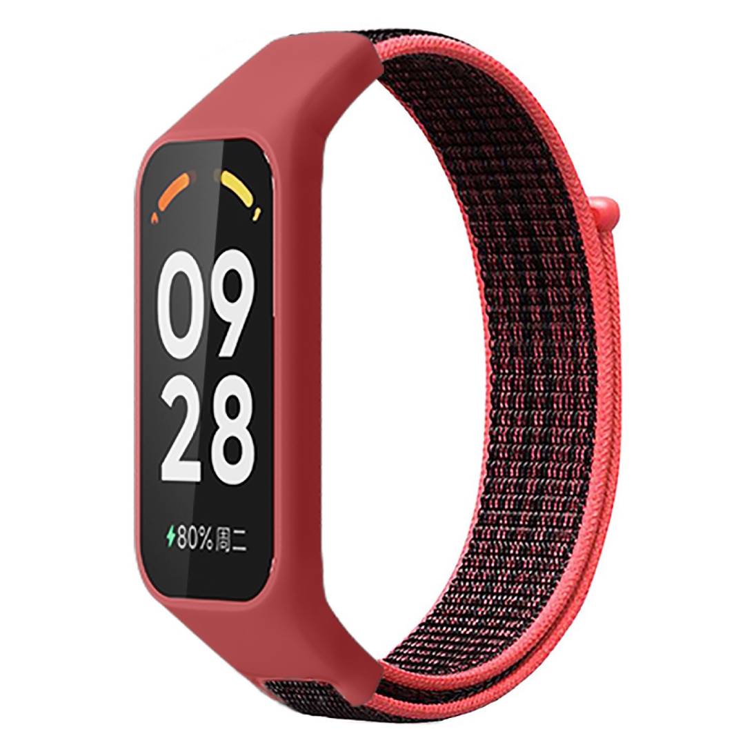 Нейлоновий ремінець MRK із застібкою на липучці для Mi Smart Band 8 Active/ Redmi Smart Band 2 червоний – фото, відгуки, характеристики в інтернет-магазині MoreKitov від продавця: MRK МРК| Купити в Україні: Києві, Харкові, Львові
