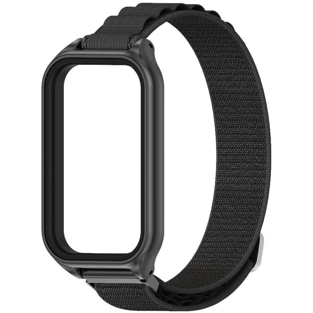 Тканинний ремінець Mi Jobs Nylon Waves з металевою капсулою для Mi Smart Band 8 Active/ Redmi Smart Band 2 Black – фото, відгуки, характеристики в інтернет-магазині MoreKitov від продавця: MRK МРК| Купити в Україні: Києві, Харкові, Львові