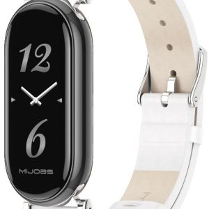 Шкіряний ремінець з металевим корпусом Mi Jobs Elegance GT для фітнес браслета Xiaomi Mi Band 3/4/5/6 білий + срібло – фото, відгуки, характеристики в інтернет-магазині MoreKitov від продавця: MRK МРК| Купити в Україні: Києві, Харкові, Львові Шкіряний ремінець з металевим корпусом Mi Jobs Elegance GT для фітнес браслета Xiaomi Mi Band 3/4/5/6 білий + срібло – фото, відгуки, характеристики в інтернет-магазині MoreKitov від продавця: MRK МРК| Купити в Україні: Києві, Харкові, Львові