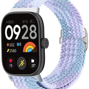 Тканинний ремінець MRK Braided Loop для фітнес браслета Mi Smart Band 8 Pro/9Pro/ Xiaomi Redmi Watch 4/5 з металевим регулятором довжини Light Purple – фото, відгуки, характеристики в інтернет-магазині MoreKitov від продавця: MRK МРК| Купити в Україні: Києві, Харкові, Львові