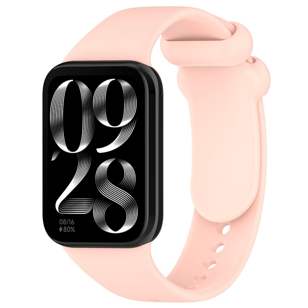 Ремінець силіконовий MRK для Mi Band 8 Pro/Xiaomi Redmi Watch 4 Light Pink з металевим кріпленням – фото, відгуки, характеристики в інтернет-магазині MoreKitov від продавця: MRK МРК| Купити в Україні: Києві, Харкові, Львові