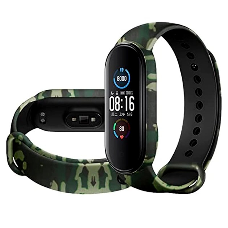 Силіконовий ремінець MRK для фітнес браслета Xiaomi Mi Band 6/5 із малюнком камуфляж хакі – фото, відгуки, характеристики в інтернет-магазині MoreKitov від продавця: MRK МРК| Купити в Україні: Києві, Харкові, Львові 2 Силіконовий ремінець MRK для фітнес браслета Xiaomi Mi Band 6/5 із малюнком камуфляж хакі – фото, відгуки, характеристики в інтернет-магазині MoreKitov від продавця: MRK МРК| Купити в Україні: Києві, Харкові, Львові 2