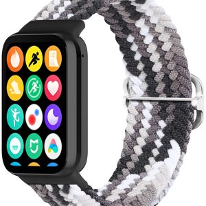 Тканинний ремінець MRK Braided Loop для фітнес браслета Mi Smart Band 8 Pro/9Pro/ Xiaomi Redmi Watch 4/5 з металевим регулятором довжини Melange Gray – фото, відгуки, характеристики в інтернет-магазині MoreKitov від продавця: MRK МРК| Купити в Україні: Києві, Харкові, Львові