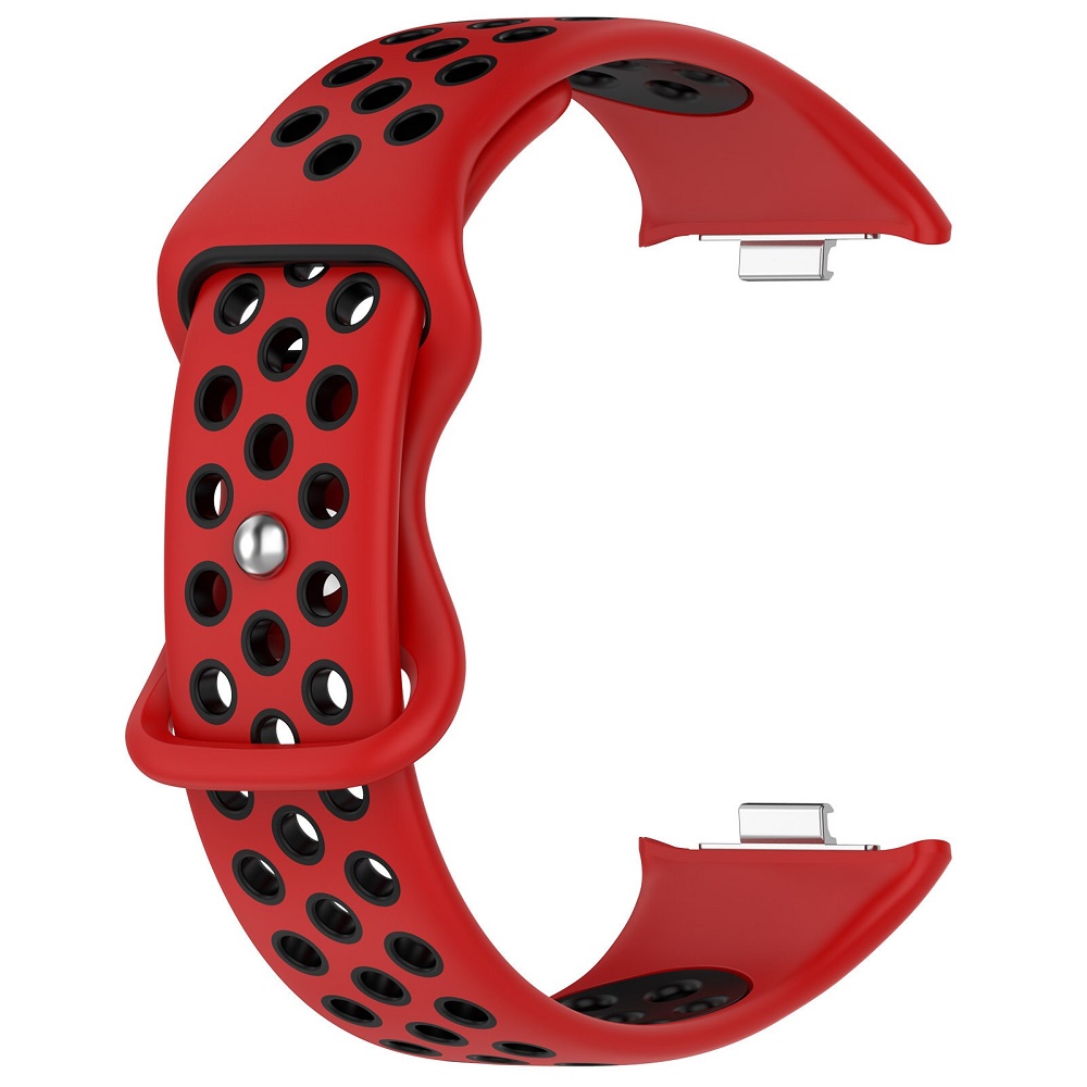 Силіконовий ремінець Sport Style MRK для Mi Band 8 Pro/Xiaomi Redmi Watch 4 з металевою застібкою колір Червоний + металеве кріплення – фото, відгуки, характеристики в інтернет-магазині MoreKitov від продавця: MRK МРК| Купити в Україні: Києві, Харкові, Львові