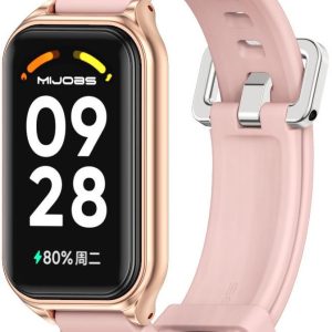 Ремінець силіконовий Mi Jobs Simple Premium Comfort для фітнес браслета Mi Smart Band 9 Active Silver з металевим корпусом Light Pink – фото, відгуки, характеристики в інтернет-магазині MoreKitov від продавця: MRK МРК| Купити в Україні: Києві, Харкові, Львові Ремінець силіконовий Mi Jobs Simple Premium Comfort для фітнес браслета Mi Smart Band 9 Active Silver з металевим корпусом Light Pink – фото, відгуки, характеристики в інтернет-магазині MoreKitov від продавця: MRK МРК| Купити в Україні: Києві, Харкові, Львові