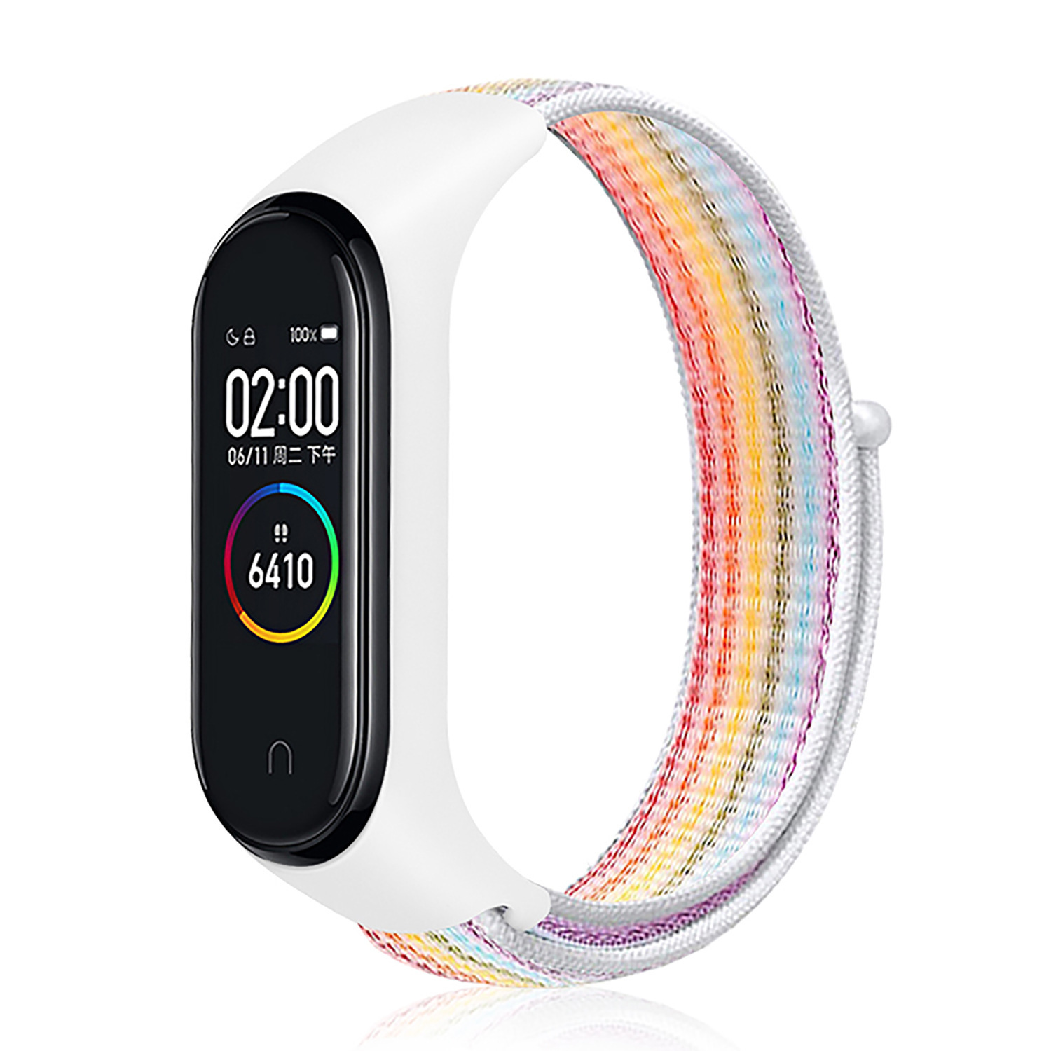 Ремінець нейлоновий MRK для фітнес браслета Xiaomi Mi Band 6/5/4/3 multicolor – фото, відгуки, характеристики в інтернет-магазині MoreKitov від продавця: MRK МРК| Купити в Україні: Києві, Харкові, Львові