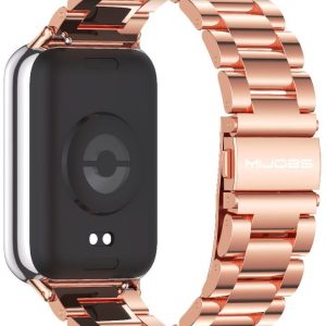 Металевий ремінець Mi Jobs Plus для фітнес браслета Mi Smart Band 8 Pro/9Pro/ Xiaomi Redmi Watch 4/5 Rose Gold – фото, відгуки, характеристики в інтернет-магазині MoreKitov від продавця: MRK МРК| Купити в Україні: Києві, Харкові, Львові