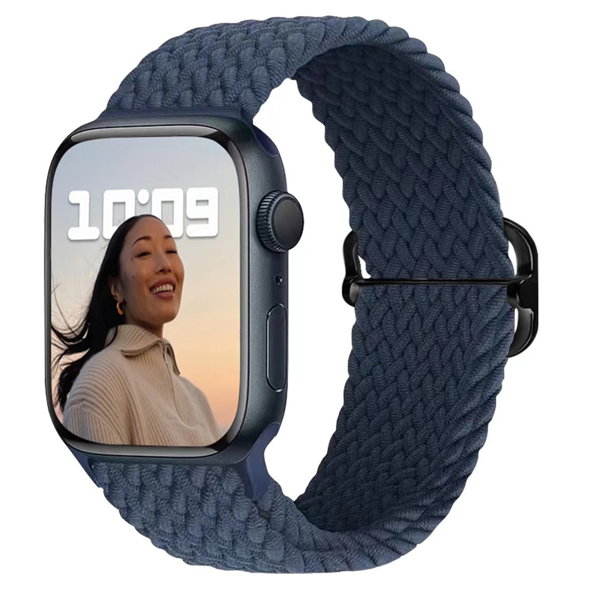 Ремінець нейлоновий MRK Ribbed з металевим регулятором довжини для Apple Watch 42/44/45/49мм Синій – фото, відгуки, характеристики в інтернет-магазині MoreKitov від продавця: MRK МРК| Купити в Україні: Києві, Харкові, Львові