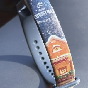Ремінець силіконовий MRK Warm Chtistmas для Mi Band 5/6/7 з металевою кнопкою – фото, відгуки, характеристики в інтернет-магазині MoreKitov від продавця: MRK МРК| Купити в Україні: Києві, Харкові, Львові