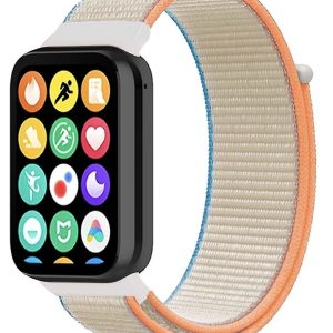 Ремінець нейлоновий MRK для фітнес браслета Mi Smart Band 8 Pro/9Pro/Xiaomi Redmi Watch 4/5 Milk/Turqouise/Orange – фото, відгуки, характеристики в інтернет-магазині MoreKitov від продавця: MRK МРК| Купити в Україні: Києві, Харкові, Львові