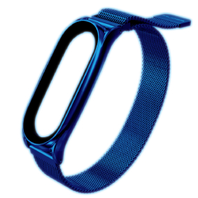 Ремінець металевий MiJobs Milanese Loop Magnet clasp для браслета Xiaomi Mi Band 3/4/5/6 Deep Blue – фото, відгуки, характеристики в інтернет-магазині MoreKitov від продавця: MRK МРК| Купити в Україні: Києві, Харкові, Львові
