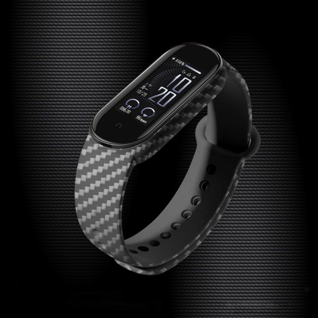 Силіконовий ремінець для фітнес браслета Xiaomi Mi Band 5/6/7 Silver Carbon з металевою кнопкою – фото, відгуки, характеристики в інтернет-магазині MoreKitov від продавця: MRK МРК| Купити в Україні: Києві, Харкові, Львові 2 Силіконовий ремінець для фітнес браслета Xiaomi Mi Band 5/6/7 Silver Carbon з металевою кнопкою – фото, відгуки, характеристики в інтернет-магазині MoreKitov від продавця: MRK МРК| Купити в Україні: Києві, Харкові, Львові 2