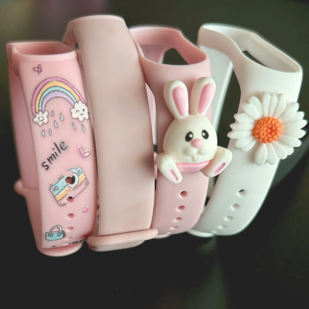 Комплект силіконових ремінців MRK для фітнес браслета Xiaomi Mi Band 5/6/7 Cutie Set – фото, відгуки, характеристики в інтернет-магазині MoreKitov від продавця: MRK МРК| Купити в Україні: Києві, Харкові, Львові Комплект силіконових ремінців MRK для фітнес браслета Xiaomi Mi Band 5/6/7 Cutie Set – фото, відгуки, характеристики в інтернет-магазині MoreKitov від продавця: MRK МРК| Купити в Україні: Києві, Харкові, Львові