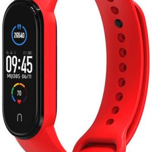 Силіконовий ремінець MRK для фітнес браслета Xiaomi Mi Band 6/5 Червоний (3) – фото, відгуки, характеристики в інтернет-магазині MoreKitov від продавця: MRK МРК| Купити в Україні: Києві, Харкові, Львові