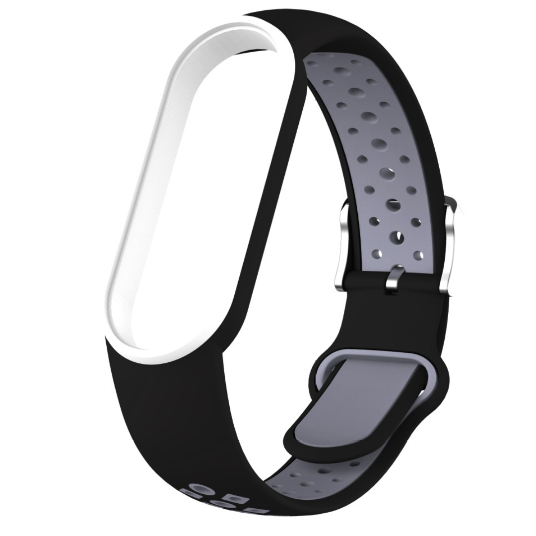 Силіконовий ремінець Nike style для фітнес-браслету Xiaomi Mi Band 5/6/7 з металевою застібкою Чорний з сірим – фото, відгуки, характеристики в інтернет-магазині MoreKitov від продавця: MRK МРК| Купити в Україні: Києві, Харкові, Львові 4 Силіконовий ремінець Nike style для фітнес-браслету Xiaomi Mi Band 5/6/7 з металевою застібкою Чорний з сірим – фото, відгуки, характеристики в інтернет-магазині MoreKitov від продавця: MRK МРК| Купити в Україні: Києві, Харкові, Львові 4