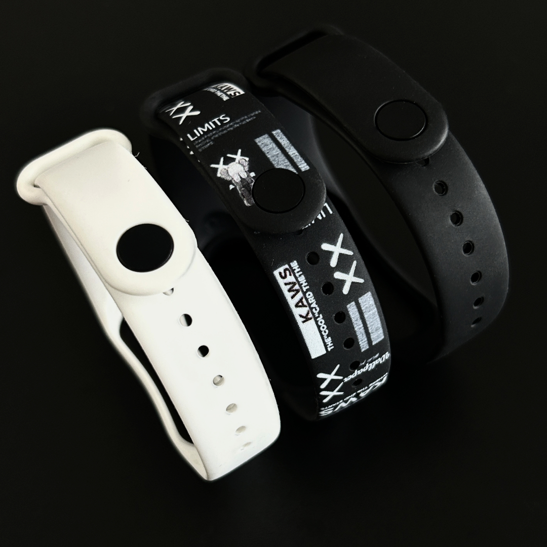 Комплект силіконових ремінців MRK для фітнес браслета Xiaomi Mi Band 5/6/7 KWS B&W – фото, відгуки, характеристики в інтернет-магазині MoreKitov від продавця: MRK МРК| Купити в Україні: Києві, Харкові, Львові 2 Комплект силіконових ремінців MRK для фітнес браслета Xiaomi Mi Band 5/6/7 KWS B&W – фото, відгуки, характеристики в інтернет-магазині MoreKitov від продавця: MRK МРК| Купити в Україні: Києві, Харкові, Львові 2