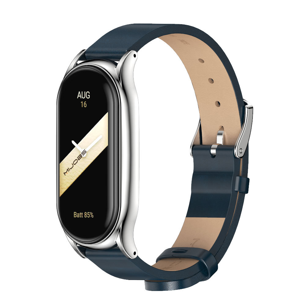 Шкіряний ремінець Mi Jobs для фітнес браслета Xiaomi Mi Band 7 Морська хвиля + срібло – фото, відгуки, характеристики в інтернет-магазині MoreKitov від продавця: MRK МРК| Купити в Україні: Києві, Харкові, Львові Шкіряний ремінець Mi Jobs для фітнес браслета Xiaomi Mi Band 7 Морська хвиля + срібло – фото, відгуки, характеристики в інтернет-магазині MoreKitov від продавця: MRK МРК| Купити в Україні: Києві, Харкові, Львові