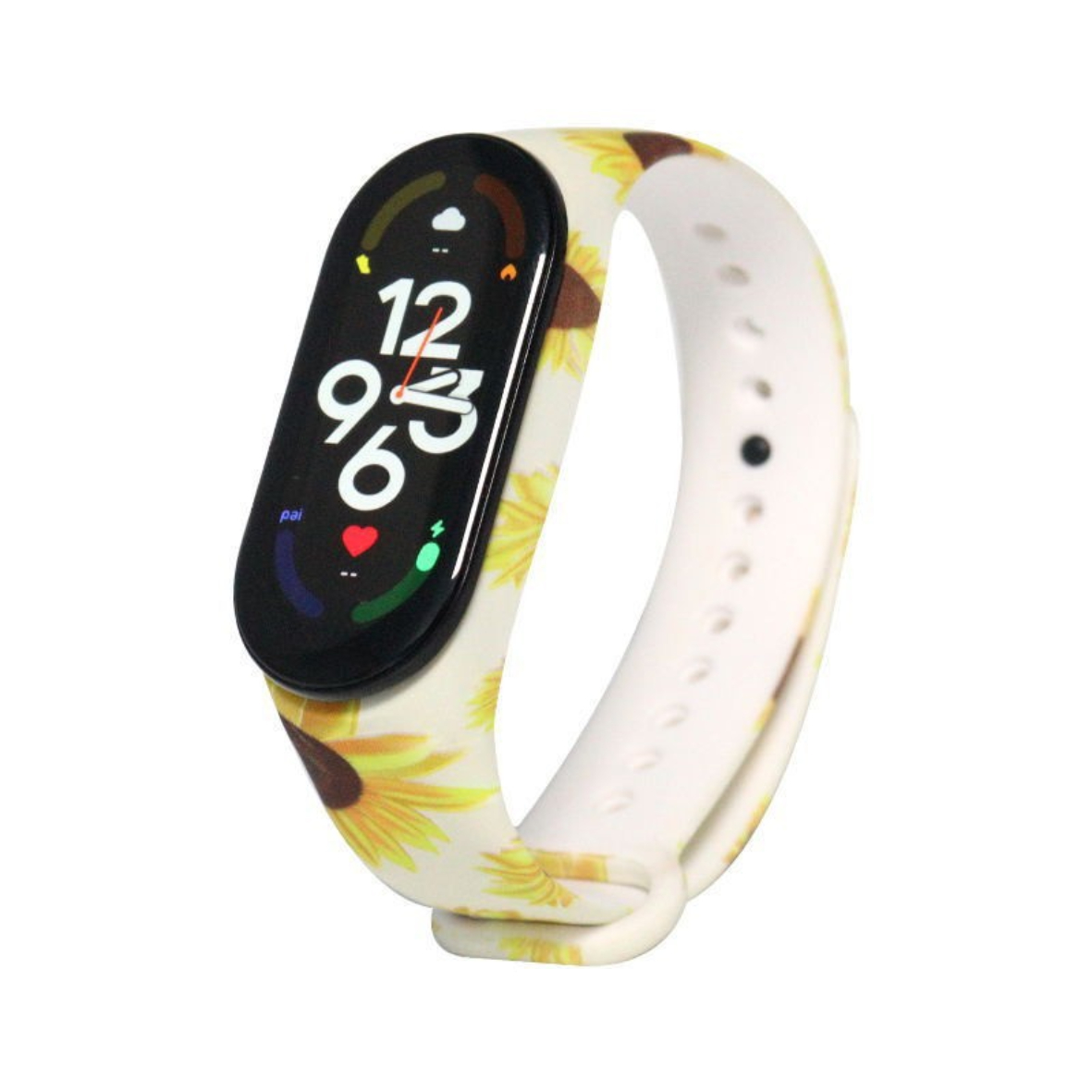 Силіконовий ремінець для фітнес браслета Xiaomi Mi Band 5/6/7 Sunflower Yellow – фото, відгуки, характеристики в інтернет-магазині MoreKitov від продавця: MRK МРК| Купити в Україні: Києві, Харкові, Львові