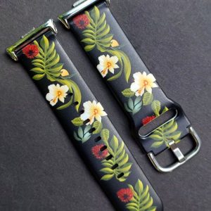 Ремінець силіконовий MRK Beau Flowers із металевим кріпленням для фітнес браслета Mi Smart Band 8 Pro/9Pro/ Xiaomi Redmi Watch 4/5 із металевою застібкою Чорний – фото, відгуки, характеристики в інтернет-магазині MoreKitov від продавця: MRK МРК| Купити в Україні: Києві, Харкові, Львові