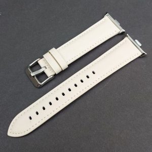 Шкіряний ремінець Mi Jobs Elegance з металевим кріпленням для фітнес браслета Mi Smart Band 8 Pro/9Pro/ Xiaomi Redmi Watch 4/5 Milk + Silver – фото, відгуки, характеристики в інтернет-магазині MoreKitov від продавця: MRK МРК| Купити в Україні: Києві, Харкові, Львові
