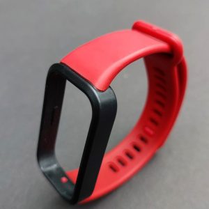 Ремінець силіконовий MRK для фітнес браслета Mi Smart Band 9 Active Camelia Red + Black – фото, відгуки, характеристики в інтернет-магазині MoreKitov від продавця: MRK МРК| Купити в Україні: Києві, Харкові, Львові