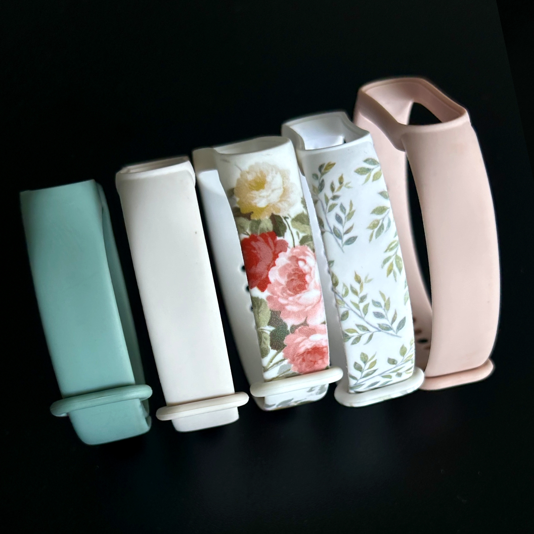 Комплект силіконових ремінців MRK для фітнес браслета Xiaomi Mi Band 3/4 Lovely Spirng 2 Комплект силіконових ремінців MRK для фітнес браслета Xiaomi Mi Band 3/4 Lovely Spirng 2