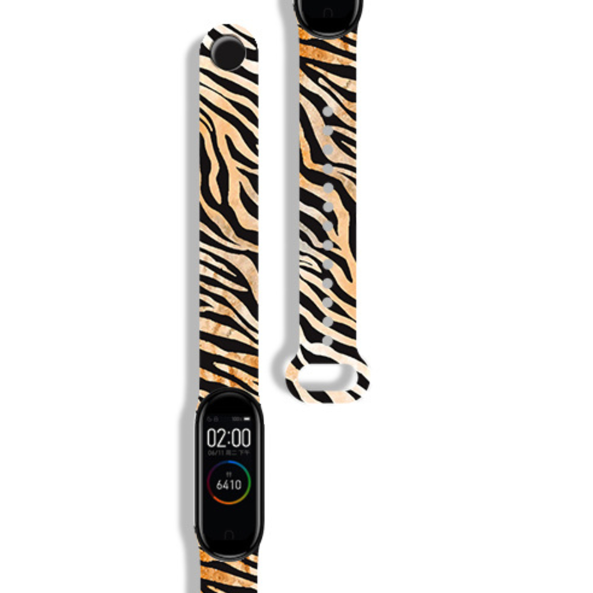 Силіконовий ремінець для фітнес браслета Xiaomi Mi Band 5/6/7 Tiger – фото, відгуки, характеристики в інтернет-магазині MoreKitov від продавця: MRK МРК| Купити в Україні: Києві, Харкові, Львові
