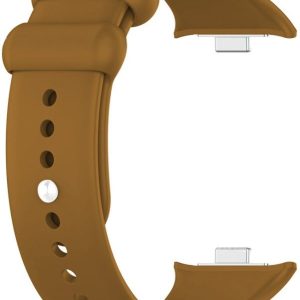Ремінець силіконовий MRK для Mi Band 8 Pro/Xiaomi Redmi Watch 4 з металевим кріпленням та металевою кнопкою Brown – фото, відгуки, характеристики в інтернет-магазині MoreKitov від продавця: MRK МРК| Купити в Україні: Києві, Харкові, Львові