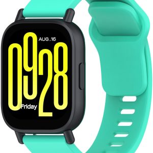 Ремінець силіконовий MRK для смарт-годин Redmi Watch 5 Active / Redmi Watch 5 Lite 22 мм з металевим кріпленням Tourquise – фото, відгуки, характеристики в інтернет-магазині MoreKitov від продавця: MRK МРК| Купити в Україні: Києві, Харкові, Львові