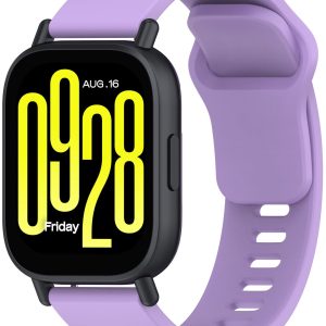 Ремінець силіконовий MRK для смарт-годин Redmi Watch 5 Active / Redmi Watch 5 Lite 22 мм з металевим кріпленням Light Purple – фото, відгуки, характеристики в інтернет-магазині MoreKitov від продавця: MRK МРК| Купити в Україні: Києві, Харкові, Львові
