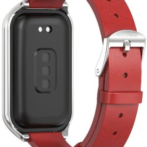 Шкіряний ремінець Mi Jobs із металевою капсулою для Mi Smart Band 9 Active Red and Silver – фото, відгуки, характеристики в інтернет-магазині MoreKitov від продавця: MRK МРК| Купити в Україні: Києві, Харкові, Львові Шкіряний ремінець Mi Jobs із металевою капсулою для Mi Smart Band 9 Active Red and Silver – фото, відгуки, характеристики в інтернет-магазині MoreKitov від продавця: MRK МРК| Купити в Україні: Києві, Харкові, Львові