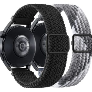 Комплект тканинних ремінців Braided Loop для смарт-години Redmi Watch 5 Active / Redmi Watch 5 Lite 22 мм з металевим регулятором довжини (два ремінці) Black and Gray – фото, відгуки, характеристики в інтернет-магазині MoreKitov від продавця: MRK МРК| Купити в Україні: Києві, Харкові, Львові