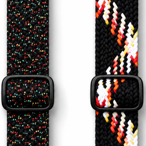 Комплект тканинних ремінців MRK для смарт-години Redmi Watch 5 Active / Redmi Watch 5 Lite 22 мм з металевою застібкою Black Комплект тканинних ремінців MRK для смарт-години Redmi Watch 5 Active / Redmi Watch 5 Lite 22 мм з металевою застібкою Black