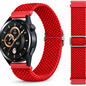 Ремінець тканинний Braided Loop для смарт-години Redmi Watch 5 Active / Redmi Watch 5 Lite 22 мм з металевим кріпленням Red Ремінець тканинний Braided Loop для смарт-години Redmi Watch 5 Active / Redmi Watch 5 Lite 22 мм з металевим кріпленням Red
