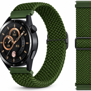 Ремінець тканинний Braided Loop для смарт-години Redmi Watch 5 Active / Redmi Watch 5 Lite 22 мм з металевим кріпленням Dark Green Ремінець тканинний Braided Loop для смарт-години Redmi Watch 5 Active / Redmi Watch 5 Lite 22 мм з металевим кріпленням Dark Green