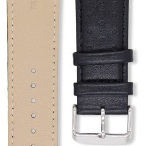 Шкіряний ремінець Mi Jobs Genuine Leather Dots для смарт-годин Redmi Watch 5 Active / Redmi Watch 5 Lite 22 мм Black Шкіряний ремінець Mi Jobs Genuine Leather Dots для смарт-годин Redmi Watch 5 Active / Redmi Watch 5 Lite 22 мм Black